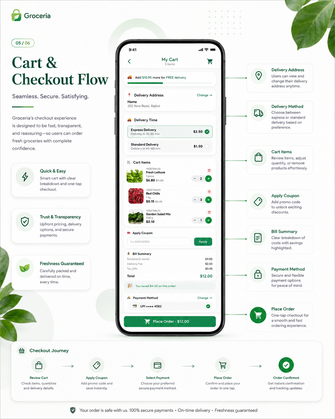 GROCI UI screen 3